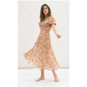 NWT Christy Dawn Daisy Dress in Terracotta Meadow size XS